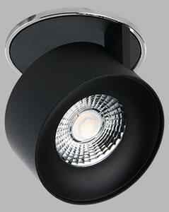 LED2 21507253 KLIP zápustné svietidlo LED 11W/770lm 2700K chróm, čierna