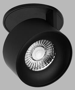 LED2 21507333 KLIP zápustné natáčacie svietidlo čierne