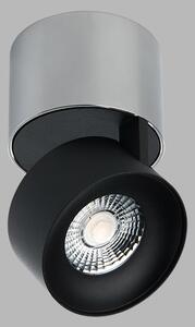 LED2 11508353 KLIP ON stropné bodové nastaviteľné sklopné svietidlo 11W/770lm 3000K chróm/čierna