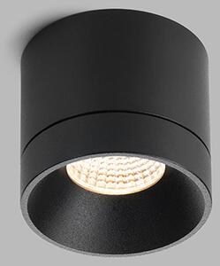LED2 1110933 TINY stropné povrchové bodové svietidlo 78mm 8W/704lm 3000K čierna