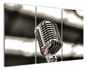 Obraz mikrofónu (Obraz 120x80cm)