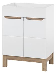 Comad Umývadlová skrinka Bali 820 2D biela/dub votan