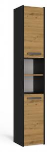 TP Living Kúpeľňová skrinka S30 170 cm antracit/dub artisan