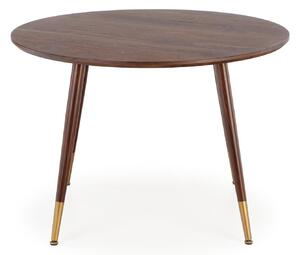 Elegantný okrúhly jedálenský stôl Hema1880, orech