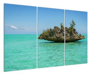 Obraz mora s ostrovčekom (Obraz 120x80cm)