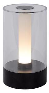 LUCIDE 26501/03/30 TRIBUN LED stolová lampa 3W matná čierna/sklo