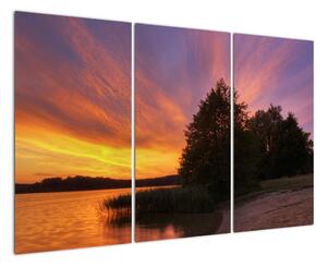 Farebný západ slnka - obraz (Obraz 120x80cm)