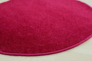 Vopi koberce Vianočný kusový koberec Eton vínovo červený kruh - 120x120 (priemer) kruh cm