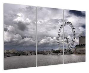 Londýnske oko (London eye) - obraz (Obraz 120x80cm)