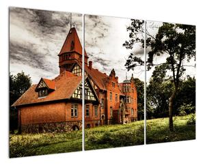 Tehlový dom - obraz (Obraz 120x80cm)