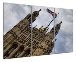 Vlajka Veľkej Británie - obraz (Obraz 120x80cm)