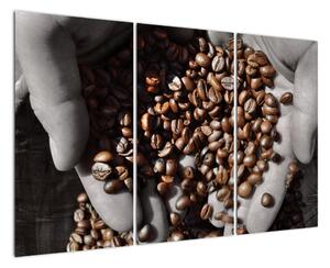 Kávové zrná - obraz (Obraz 120x80cm)