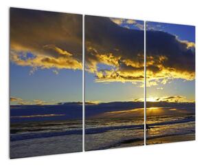 Západ slnka na mori - obraz na stenu (Obraz 120x80cm)