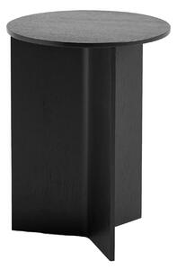 Odkladací stolík Slit Wood, High Black – HAY