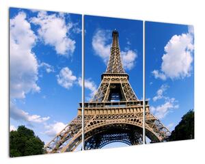Eiffelova veža - moderný obraz (Obraz 120x80cm)