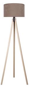 Brilagi - Stojacia lampa VELVET 1xE27/60W/230V béžová