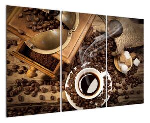 Kávové zrná - obraz (Obraz 120x80cm)