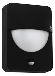 EGLO 98705 SALVANESCO vonkajšie nástenné svietidlo E27 1x28W čierna IP44 s pohybovým senzorom