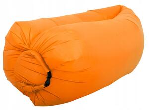 Lazy bag - Nafukovacia sofa pomarančová