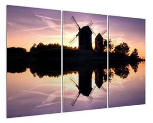 Fotka veterných mlynov - obraz (Obraz 120x80cm)
