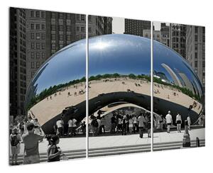 Centrum Chicago - moderný obraz (Obraz 120x80cm)