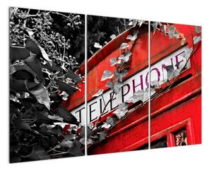 Telefónny automat - obraz (Obraz 120x80cm)