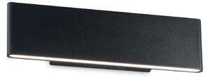 IdealLux 173252 DESK AP2 vonkajšie nástenné LED svietidlo 12W 1100lm 3000K IP20 čierna