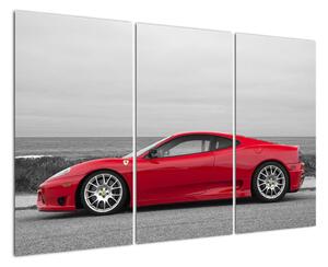 Červené Ferrari - obraz (Obraz 120x80cm)