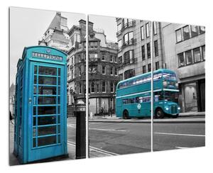 Abstraktný obraz - Londýn (Obraz 120x80cm)