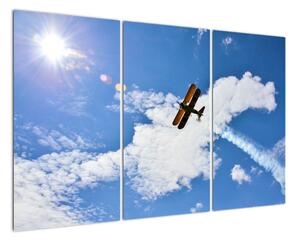 Obraz letiaceho lietadla (Obraz 120x80cm)