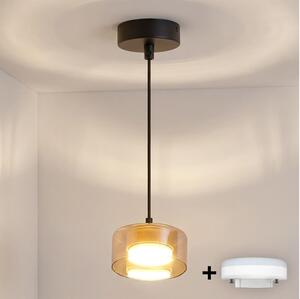 Brilagi - LED Luster na lanku AURA LUX 1xGX53/30W/230V čierna/zlatá
