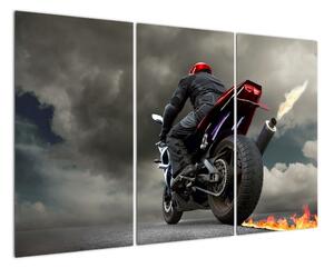 Obraz motorkárov (Obraz 120x80cm)