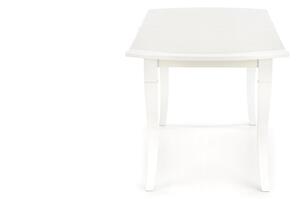 Rozkladací jedálenský stôl Fryderyk 160-240x90 cm - biela
