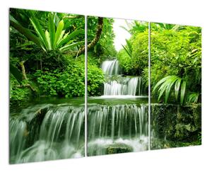 Vodopád v prírode, obraz (Obraz 120x80cm)