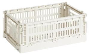 Úložný box Colour Crate, Small, Off-White – HAY