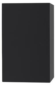 Inteligentné moderné nástenné svietidlo čierne IP44 vrátane 2 Wifi GU10 - Baleno