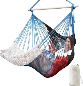 Závesné kreslo 240 cm, s kovovou rozpárnou tyčou, bavlna, pre interiér a exteriér