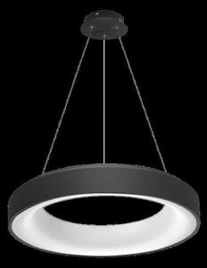 AZZARDO AZ2728 DECOline SOVANA PENDANT 55 CCT BLACK stropné závesné LED svietidlo 50W/2750lm IP20 čierna