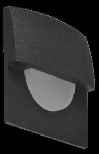 AZZARDO AZ2765 TECHNOline SANE 40 BLACK zápustné orientačné LED svietidlo 1W/85lm IP20 čierna