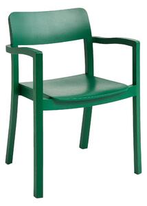 Jedálenská stolička s lakťovými opierkami Pastis, Pine Green – HAY