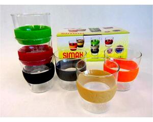 SIMAX - Sada oohárov na kávu, čaj, nápoje 6 kusov 250mllom 450ml