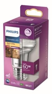 Philips 8718699773830 LED 4,5W/60W 410lm E27 2700K R63 36D stmievateľná smerová