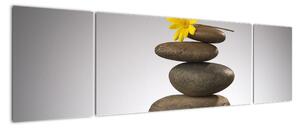 Relaxačné obraz - kamene (Obraz 170x50cm)
