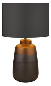 Searchlight EU2739 TABLE dekoratívna lampa na komodu E27 60W 48cm tmavo sivá/bronzová