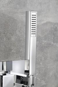 Sapho LATUS podomietková sprchová termostatická batéria vr. sprchy, 2/3 výstupy, chróm