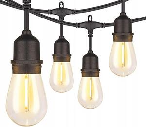 Garden Line Svetelná LED reťaz MODERN s 20 žiarovkami teplá biela