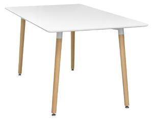 Jedálenský stôl 140x90 UNO biely