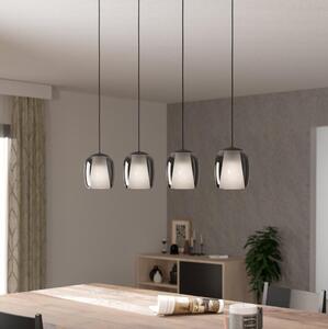 Eglo 901193 - Luster na lanku CIAMPINO 4xE27/28W/230V šedá