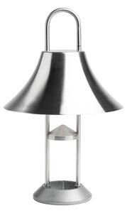 Prenosná lampa Mousqueton, Brushed Stainless Steel – HAY