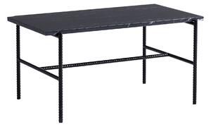Konferenčný stolík Rebar, 80x49, Black Marble – HAY